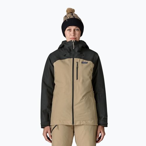 Geacă de ploaie pentru femei Patagonia Insulated Powder Town oar tan
