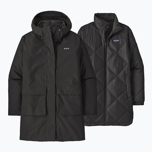 Geacă 3în1 pentru femei Patagonia Pine Bank 3-in-1 Parka black