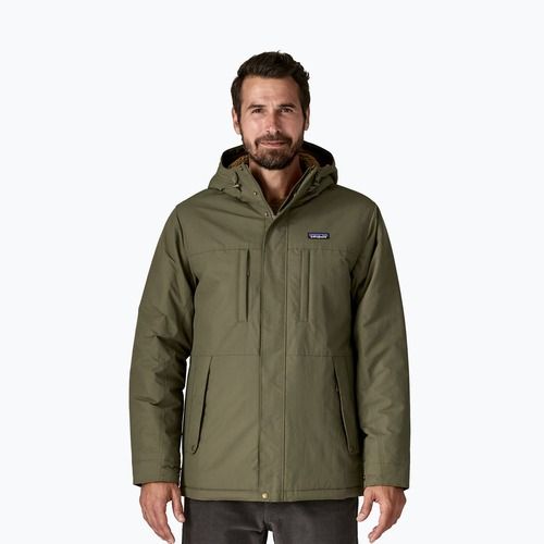 Geacă de puf pentru bărbați Patagonia Isthmus Parka basin green