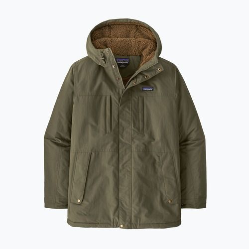 Geacă de puf pentru bărbați Patagonia Isthmus Parka basin green