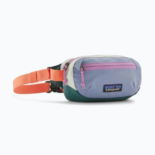Borsetă Patagonia Terravia Mini Hip patchwork / barnacle blue