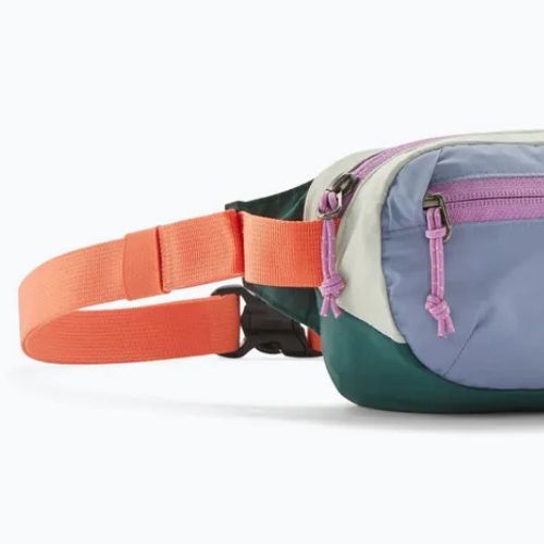 Borsetă Patagonia Terravia Mini Hip patchwork / barnacle blue