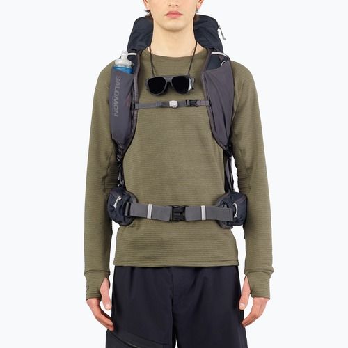 Rucsac turistic pentru bărbați Salomon Aerotrek 50 l antracit/fier de nouă/aliaj