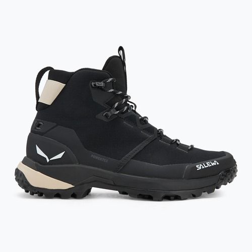 Încălțăminte trekking pentru femei Salewa Puez 2 Mid Ptx black/black