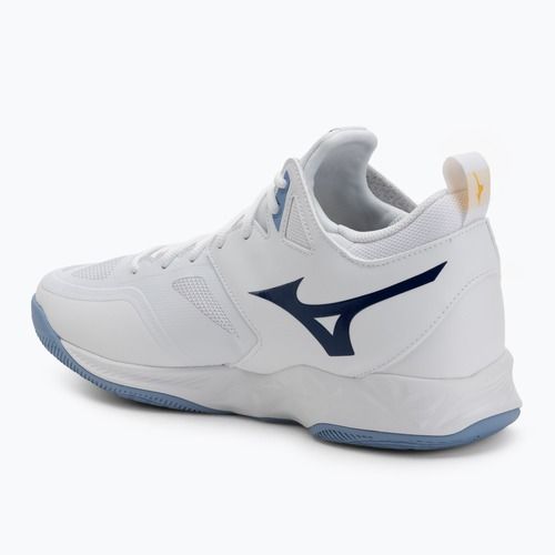 Pantofi de volei Mizuno Wave Dimension Mid alb/albastru bellwether/belairblu
