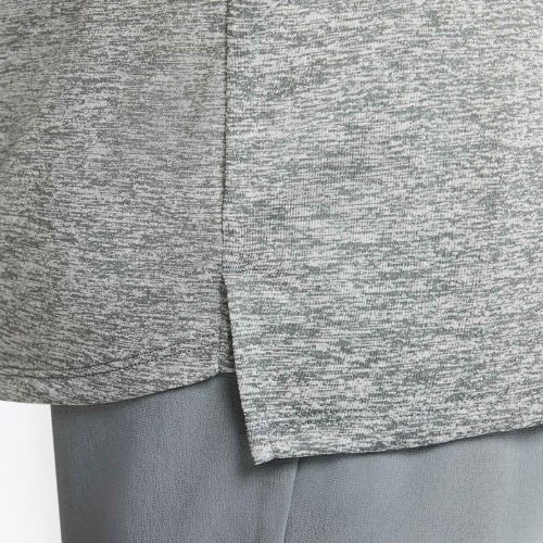 Tricou de alergare pentru bărbați Nike Stride ADV smoke grey / heather