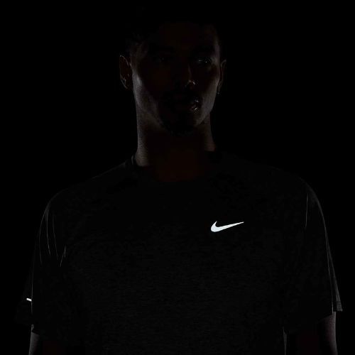 Tricou de alergare pentru bărbați Nike Stride ADV smoke grey / heather