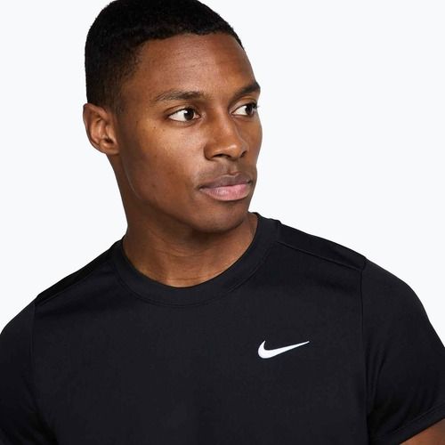 Tricou de tenis pentru bărbați Nike Court Dri-Fit Victory negru/alb