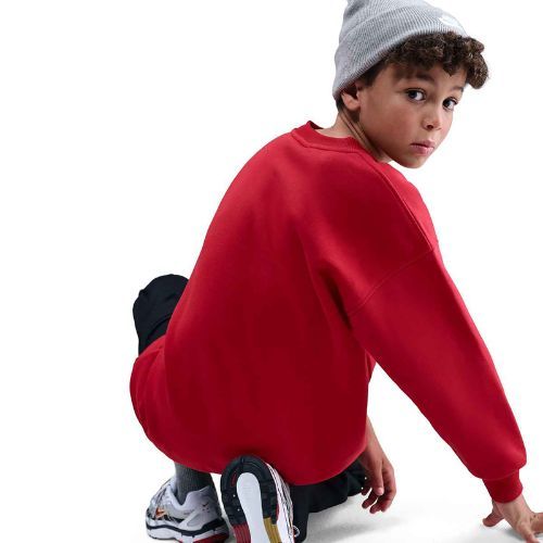 Hanorac pentru copii Nike Sportswear Club Fleece university red/white