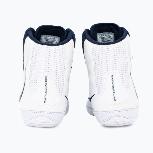 Încălțăminte de wrestling Nike Inflict 4 white/college navy