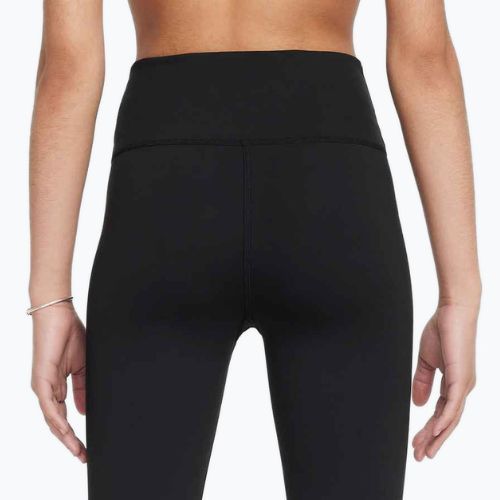 Colanți pentru copii Nike One Dri-Fit High-Waisted black/white