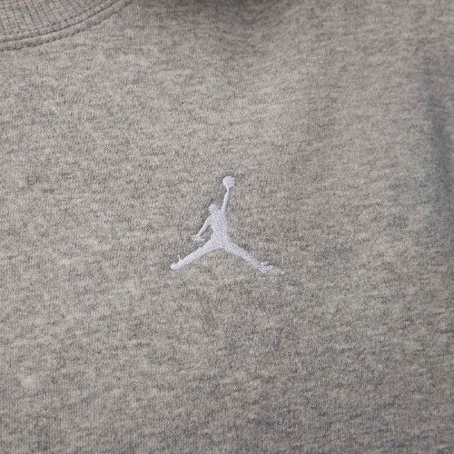 Bluză damă Jordan Brooklyn Fleece dark grey heather/white