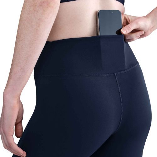 Colanți pentru femei Nike One High Waisted Capri midnight navy/white