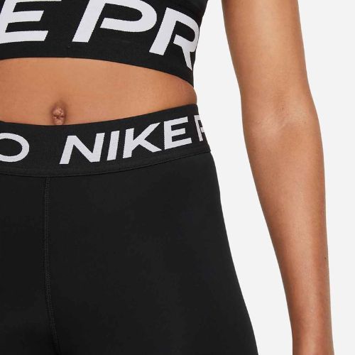 Pantaloni scurți de antrenament pentru femei Nike Pro 365 8" black/white
