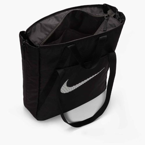 Geantă de antrenament pentru femei Nike Gym 28 l black/black/white
