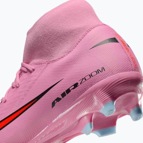 Încălțăminte de fotbal pentru bărbați Nike Mercurial Superfly 10 Academy MG magic flamingo/black/total crimson