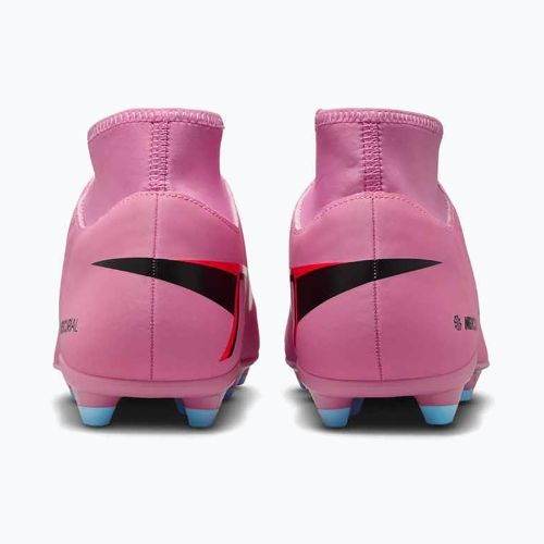 Încălțăminte de fotbal pentru bărbați Nike Mercurial Superfly 10 Club FG/MG magic flamingo/black/total crimson