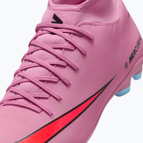 Încălțăminte de fotbal pentru bărbați Nike Mercurial Superfly 10 Club FG/MG magic flamingo/black/total crimson
