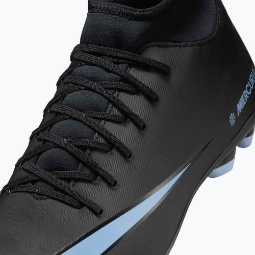 Încălțăminte de fotbal pentru bărbați Nike Mercurial Superfly 10 Club FG/MG black/ice blue