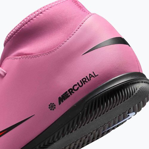 Încălțăminte de fotbal pentru bărbați Nike Mercurial Superfly 10 Club IC magic flamingo/black/total crimson