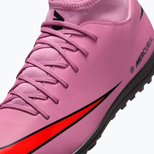 Încălțăminte de fotbal pentru bărbați Nike Mercurial Superfly 10 Club TF magic flamingo/black/total crimson