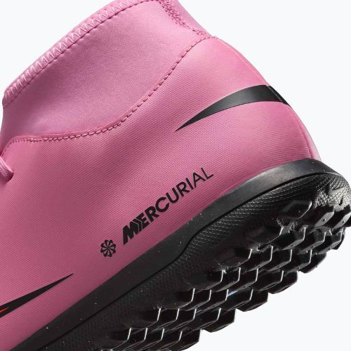 Încălțăminte de fotbal pentru bărbați Nike Mercurial Superfly 10 Club TF magic flamingo/black/total crimson