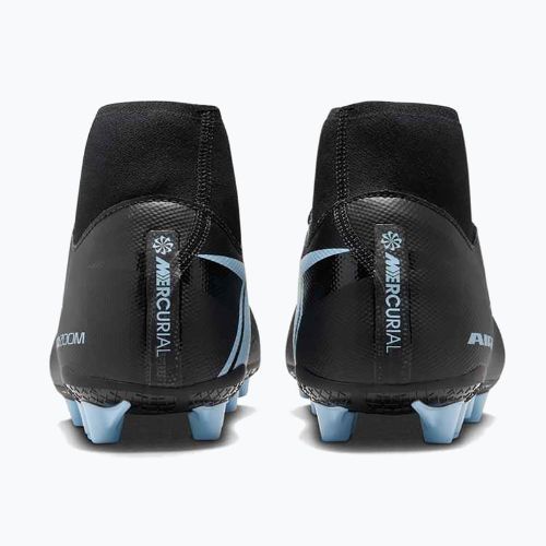 Încălțăminte de fotbal pentru bărbați Nike Mercurial Superfly 10 Academy AG black/ice blue