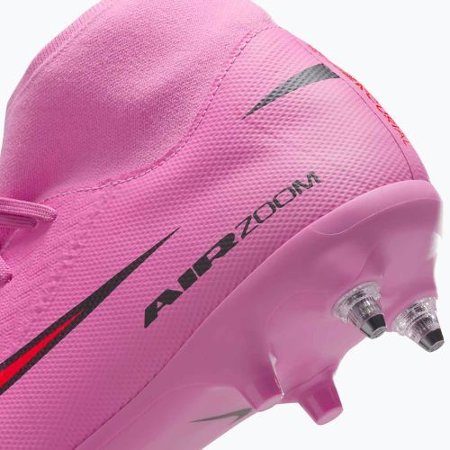Încălțăminte de fotbal pentru bărbați Nike Mercurial Superfly 10 Academy SG-Pro magic flamingo/black/total crimson