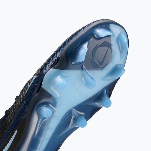 Încălțăminte de fotbal pentru bărbați Nike Phantom 6 Low Elite FG black/black