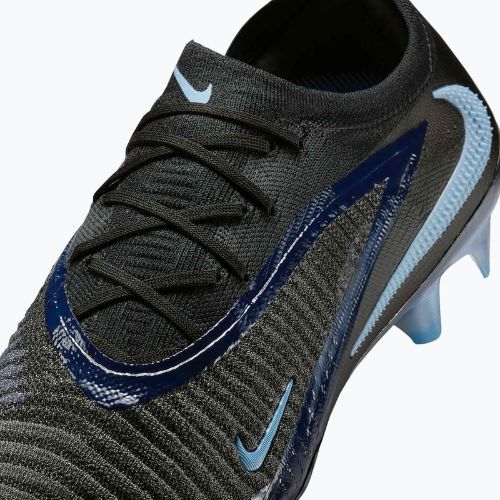 Încălțăminte de fotbal pentru bărbați Nike Phantom 6 Low Elite FG black/black