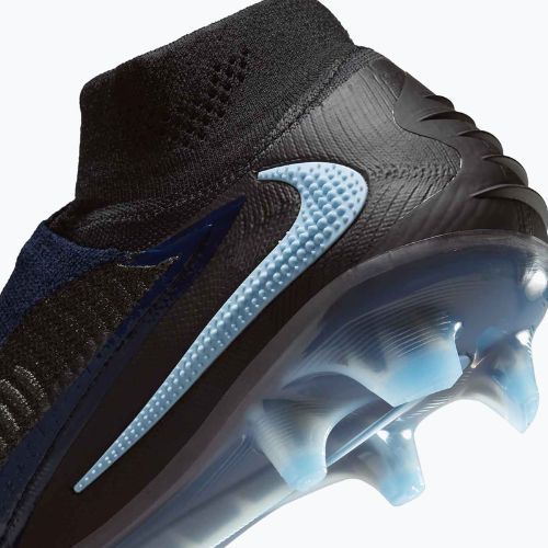 Încălțăminte de fotbal pentru bărbați Nike Phantom 6 High Elite FG black/black