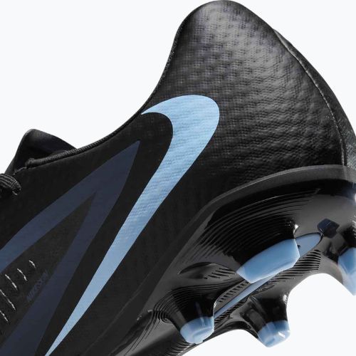 Încălțăminte de fotbal pentru bărbați Nike Phantom 6 Low Academy FG/MG black/black