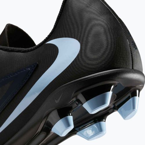 Încălțăminte de fotbal pentru bărbați Nike Phantom 6 Low Club FG/MG black/black