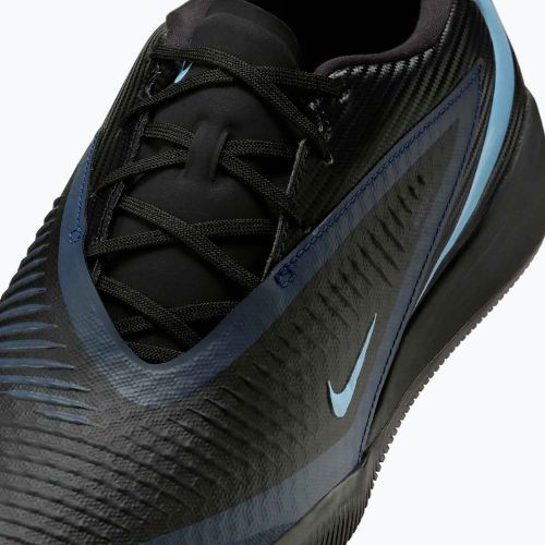 Încălțăminte de fotbal pentru bărbați Nike Phantom 6 Low Academy IC black/black
