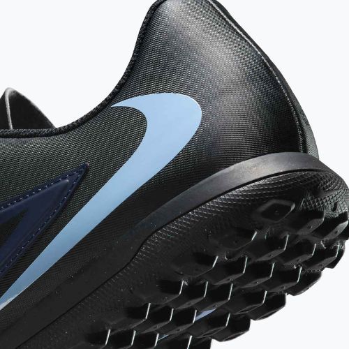 Încălțăminte de fotbal pentru bărbați Nike Phantom 6 Low Club TF black/black