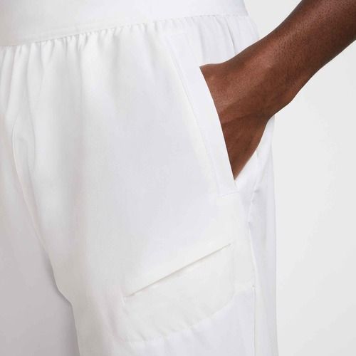 Pantaloni scurți de tenis pentru bărbați Nike Court Dri-Fit Advantage 8" white/black