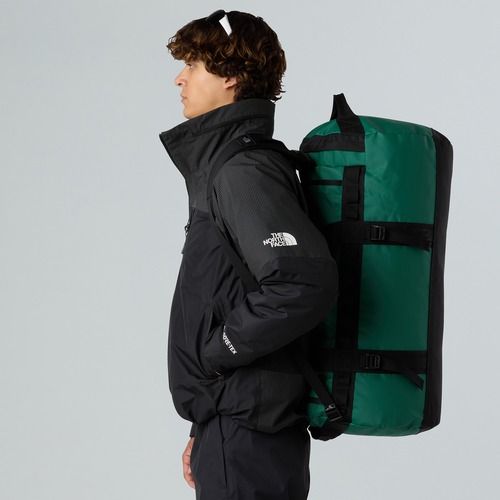 Geantă de voiaj The North Face Base Camp Duffel M 71 l evergreen/black