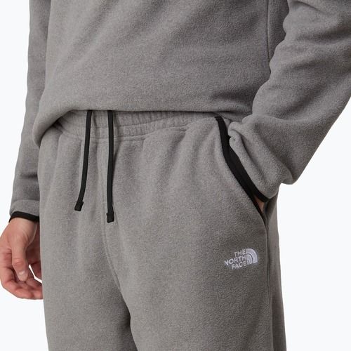 Pantaloni pentru bărbați The North Face Glacier Fleece mid grey heather