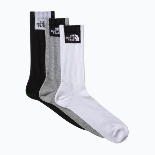 Șosete The North Face Multi Sport Fine Box Cush Crew 3 pary white/black