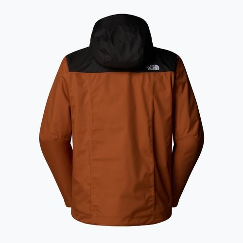 Geacă 3în1 pentru bărbați The North Face Evolve II Triclimate burnt umber/asphalt grey