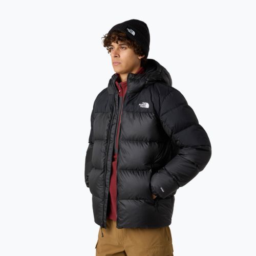 Geacă cu puf pentru bărbați The North Face Diablo Down 2.0 Hoodie black/black/recycled down