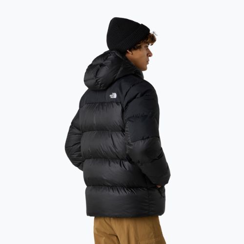 Geacă cu puf pentru bărbați The North Face Diablo Down 2.0 Hoodie black/black/recycled down