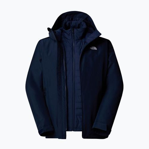 Geacă 3în1 pentru bărbați The North Face Carto Mono Triclimate Hooded summit navy