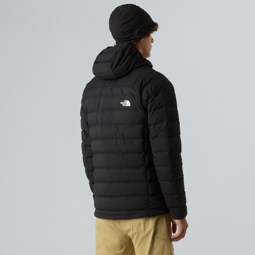 Geacă cu puf pentru bărbați The North Face Abseil Stretch Down Hoodie black