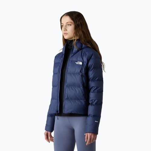 Geacă cu puf pentru femei The North Face Hyalite Down Hoodie lunar blue