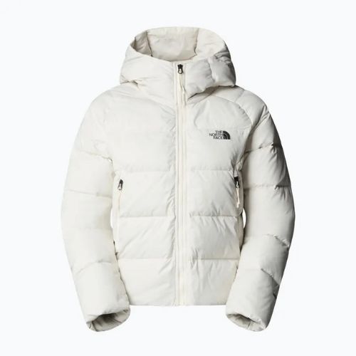 Geacă cu puf pentru femei The North Face Hyalite Down Hoodie white dune