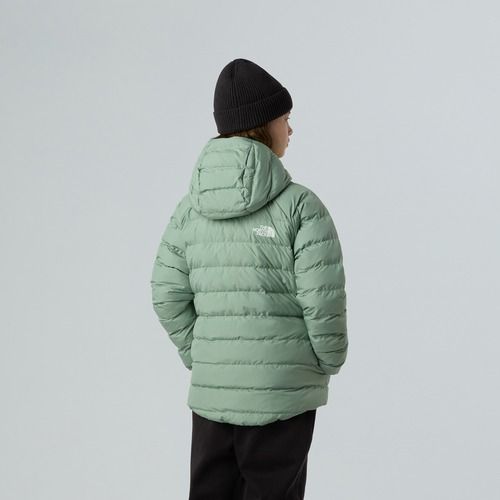 Geacă de puf pentru copii The North Face Reversible Perrito Hooded slate moss