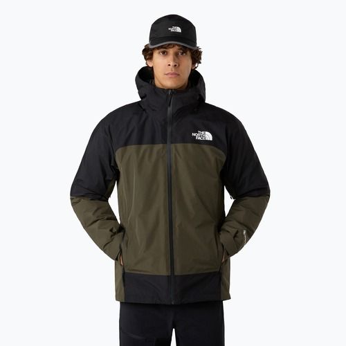 Geacă 3în1 pentru bărbați The North Face Mountain Light Triclimate Gtx naw taupe green/black