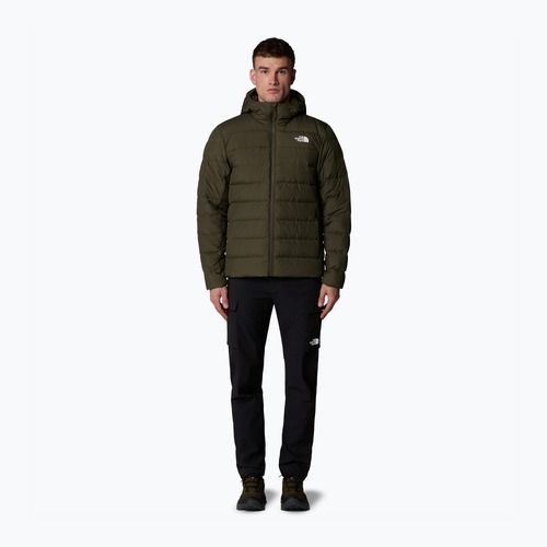 Geacă pentru bărbați The North Face Aconcagua 3 Hoodie new taupe green