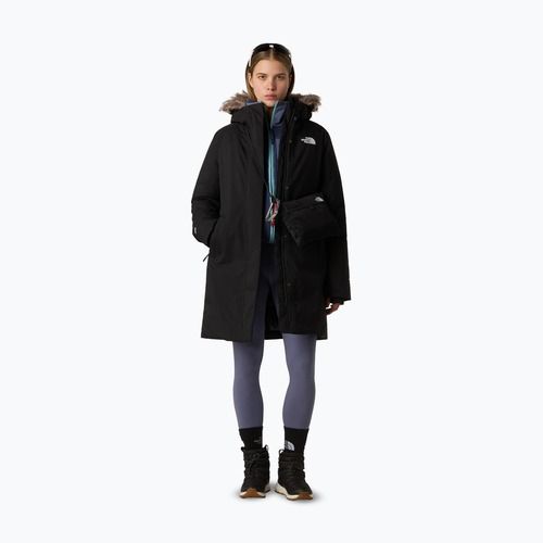 Geacă de puf pentru femei The North Face Arctic Parka neagră